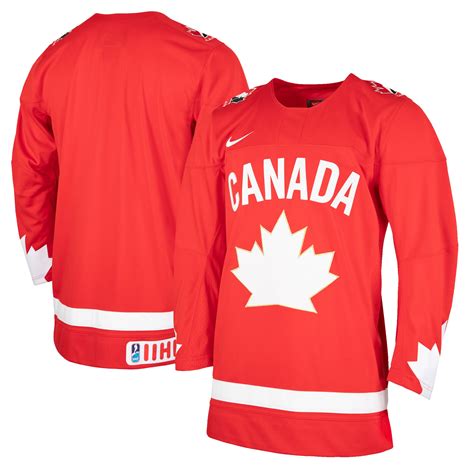 men's nike red hockey canada - team replica jersey|red hockey canada hoodie.